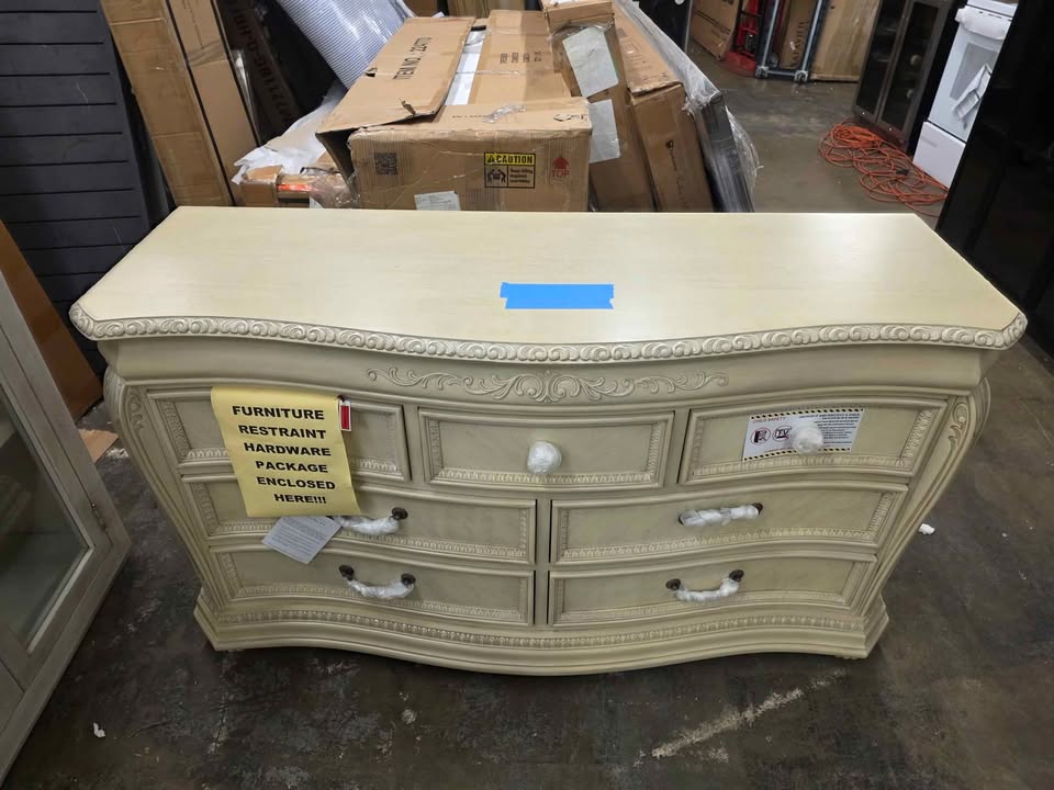 Aguon Kids 7 - Drawer Dresser ( Seashell ) - Image 8