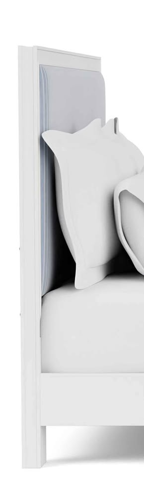 Rosalie Wood Frame Uph Headboard ( Headboard Only ) - Image 3