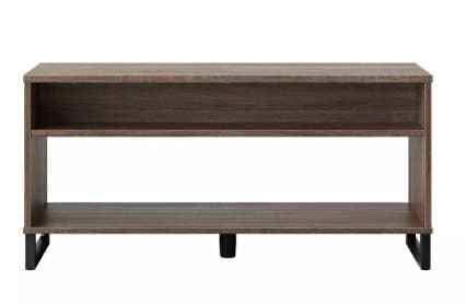 Mixed Material Coffee Table Gray - Room Essentials - Image 6