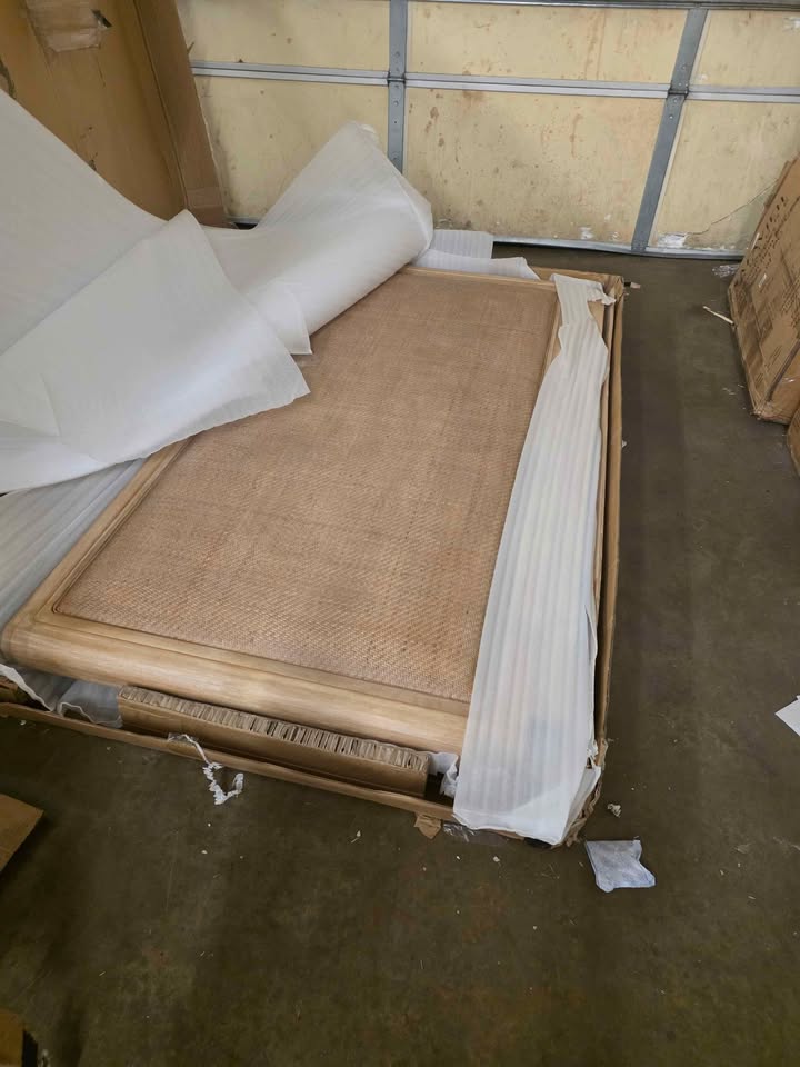 Retreat King Cane Panel Bed - Modern Zen & Island Oasis Fusion with Durable Wood Craftsmanship - Image 10