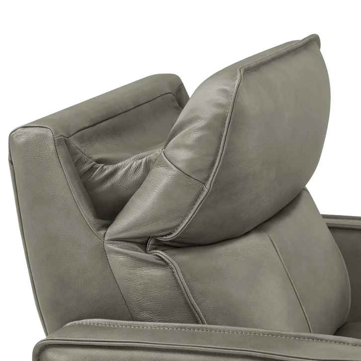 Henredon Keira Leather Zero Gravity Recliner - Image 4