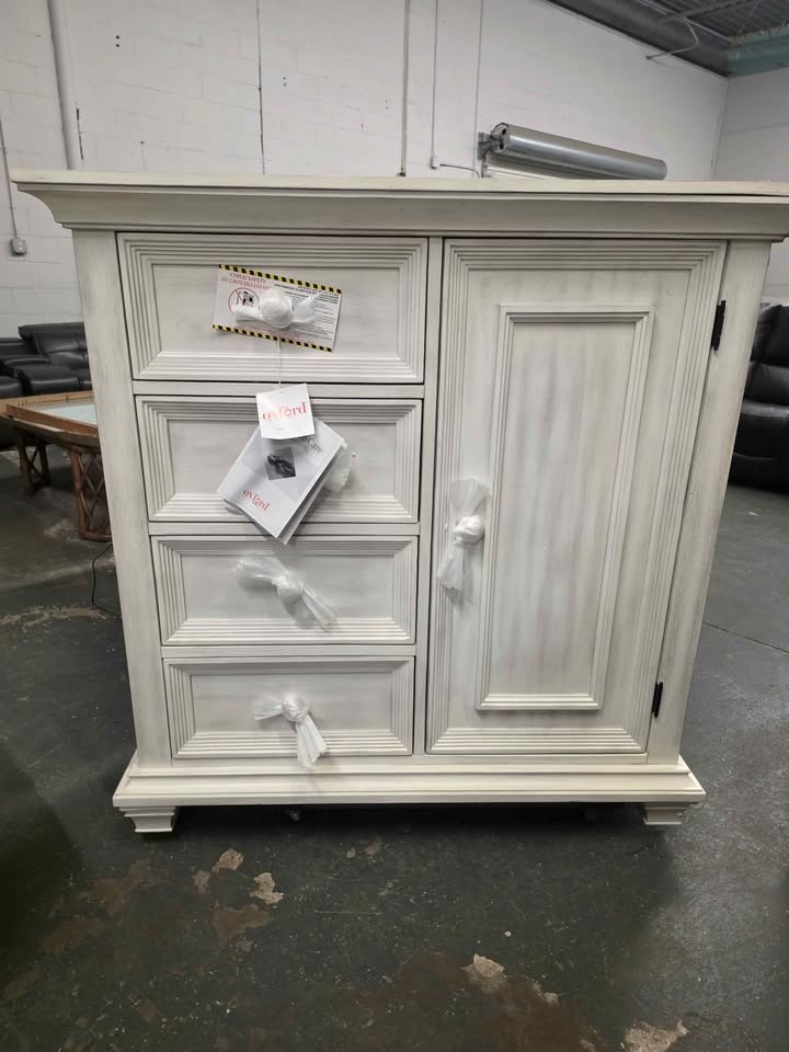 Oxford Baby Weston Vintage White Chifferobe - Image 5