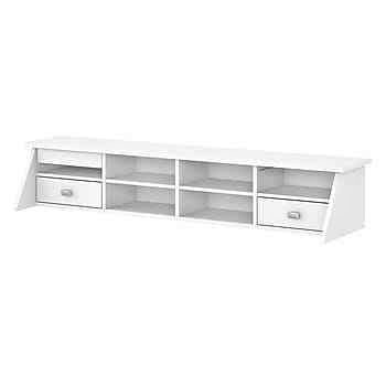 Bush Furniture Broadview Desktop Organizer, Pure White (BDH154WH-03)