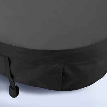 Spa Cover, Black, Weathershield, Radius 12 1/4″, Taper 4:2. Fits BestLife/MyLife models (M38S, M49S)