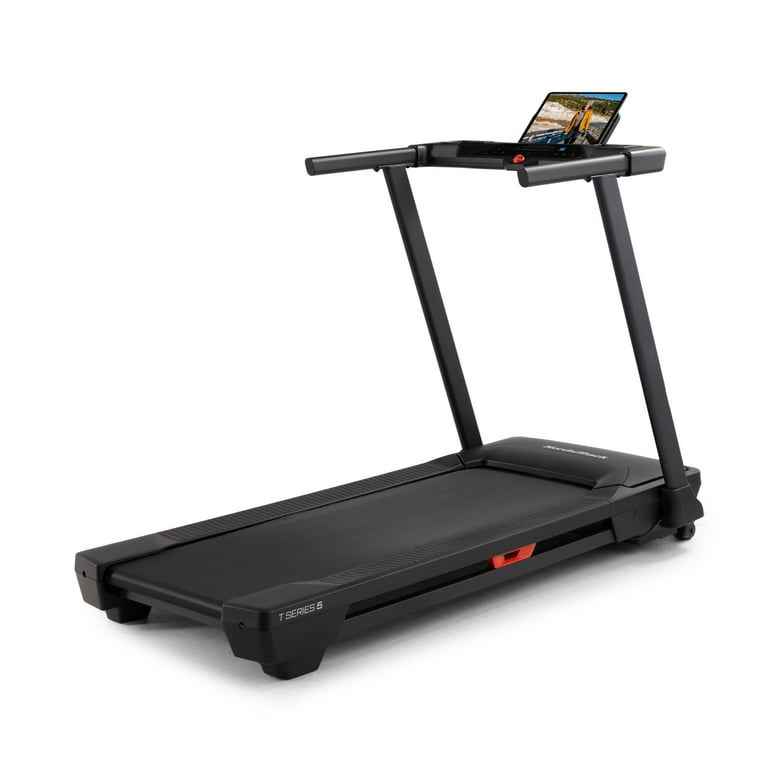 NordicTrack T Series 5 Smart Treadmill with 5" LCD Display & Device Shelf, 0-10% Incline, 0-10 MPH,