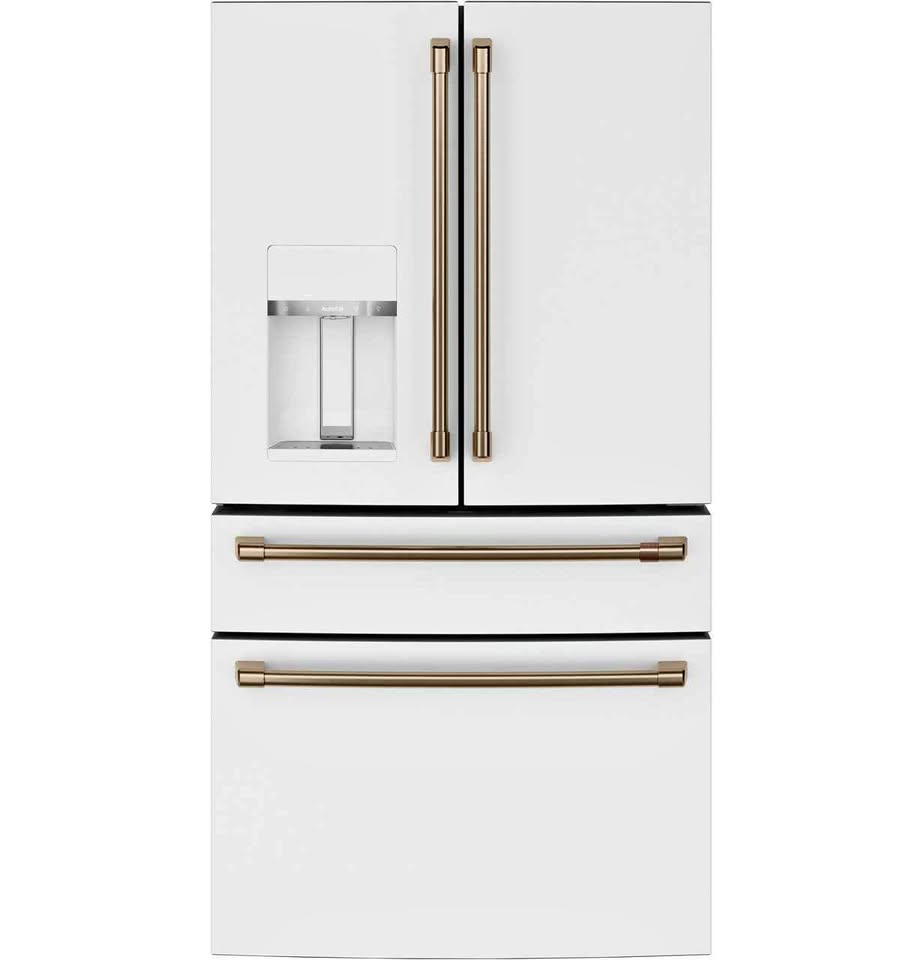 CAFÉ ENERGY STAR 22.3 Cu. Ft. Smart Counter-Depth 4-Door French-Door Refrigerator