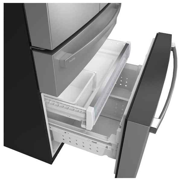 GE Profile 29 cu. ft. 4-Door French Door Refrigerator in Stainless Steel with Dual-Dispense Autofil - Image 4
