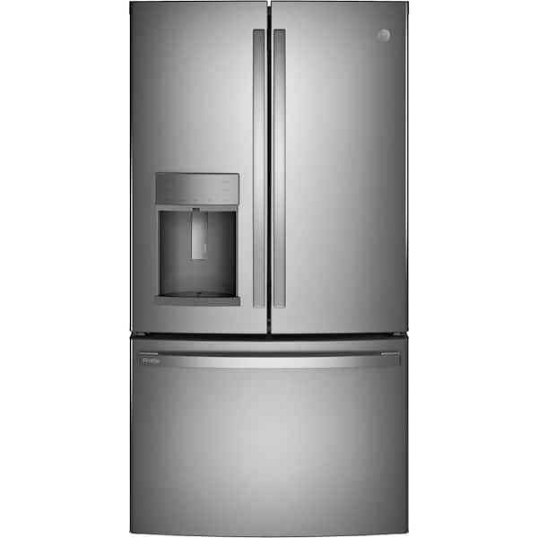 GE Profile 22.1 cu. ft. French Door Refrigerator with Hands-Free Autofill in Stainless Steel, ( CD )
