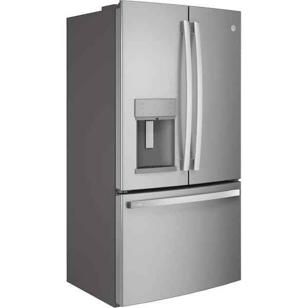 GE Profile 22.1 cu. ft. French Door Refrigerator with Hands-Free Autofill in Stainless Steel, ( CD ) - Image 3
