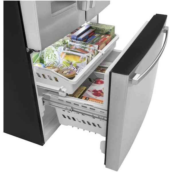 GE 25.6 cu. ft. French Door Refrigerator in Fingerprint Resistant Stainless Steel, ENERGY STAR - Image 4