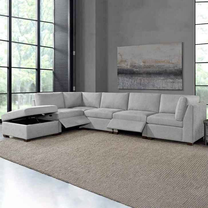 Thomasville Rockford 6-piece Fabric Modular Sectional