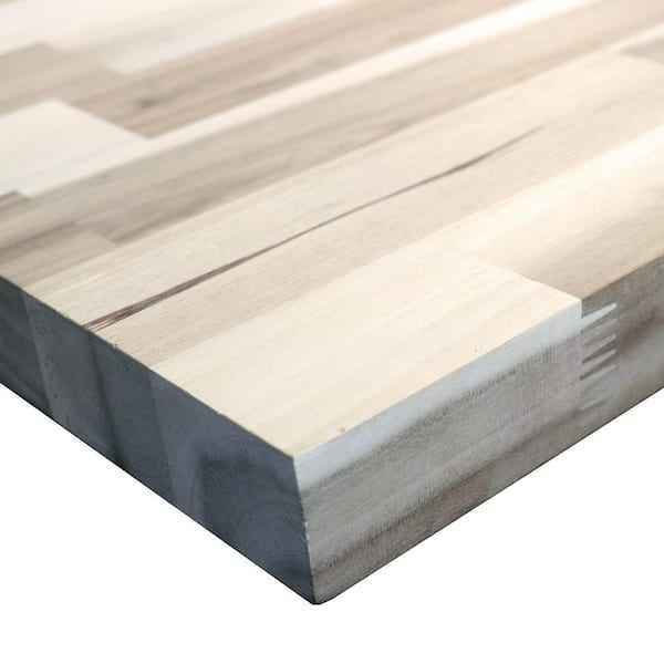 10 ft. L x 25 in. D Unfinished Acacia Solid Wood Butcher Block Countertop with Square Edge - Image 5