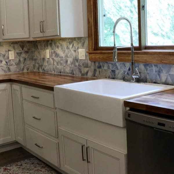10 ft. L x 25 in. D Unfinished Walnut Solid Wood Butcher Block Countertop with Square Edge - Image 3