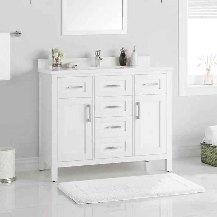 OVE Decors 42 Lakeview Bath Vanity in White