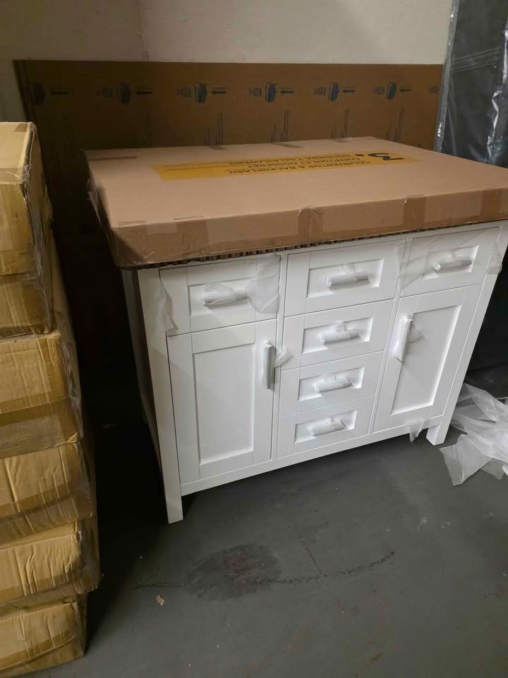 OVE Decors 42 Lakeview Bath Vanity in White - Image 10