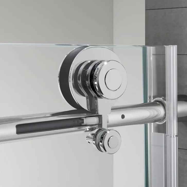 OVE Decors Renfrew 60" Frameless Soft-close Sliding Shower Door ( Chrome ) - Image 7