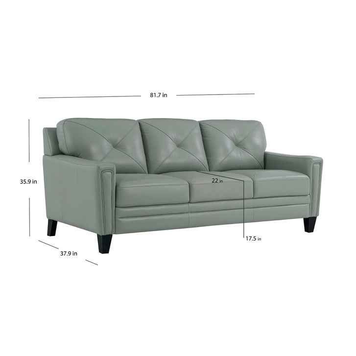 Atmore Top Grain Leather Sofa - Image 2
