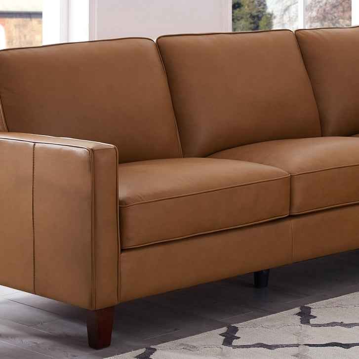 West Park Leather Sectional - Image 4
