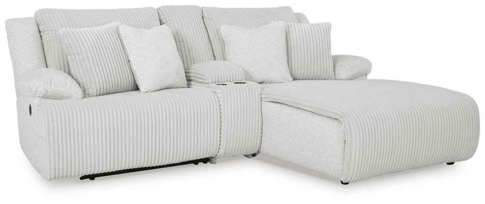 Top Tier 3-Piece Manual Reclining Modular Sectional with Chaise and Console - Image 2