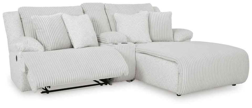 Top Tier 3-Piece Manual Reclining Modular Sectional with Chaise and Console - Image 3
