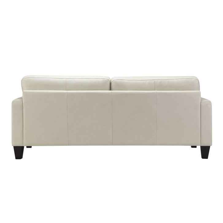 Carabella 2-piece Leather Set - Sofa, Loveseat ( Cream ) - Image 5
