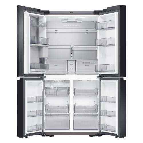 Bespoke 4-Door Flex Refrigerator (29 cu. ft.) with Beverage Center in Stainless Steel - Image 2